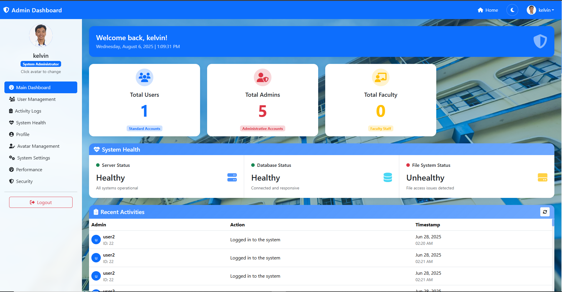 INSTANOTICE Monitoring